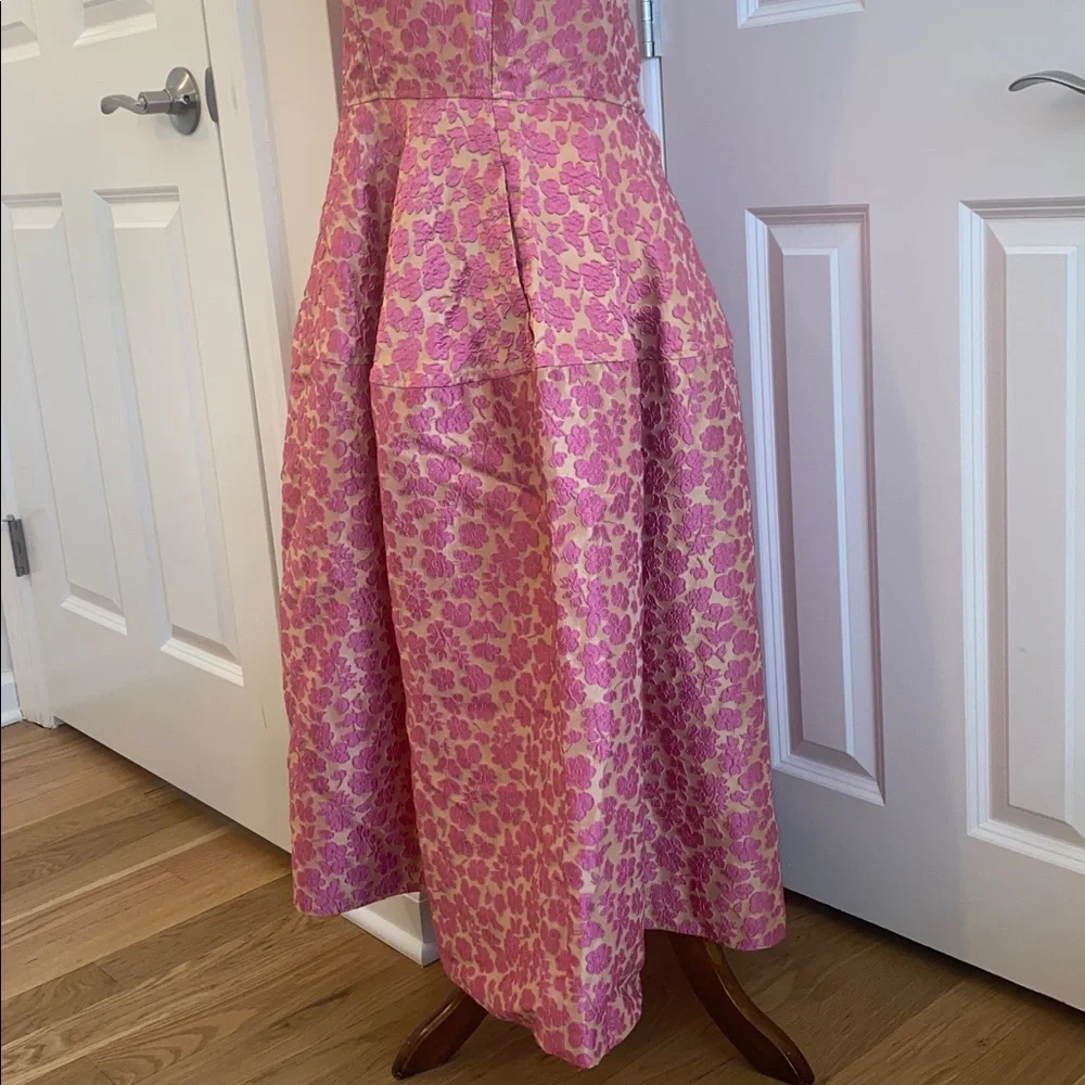 JILL JILL STUART Pink Floral Sweetheart Dress size 14 - Picture 7 of 14